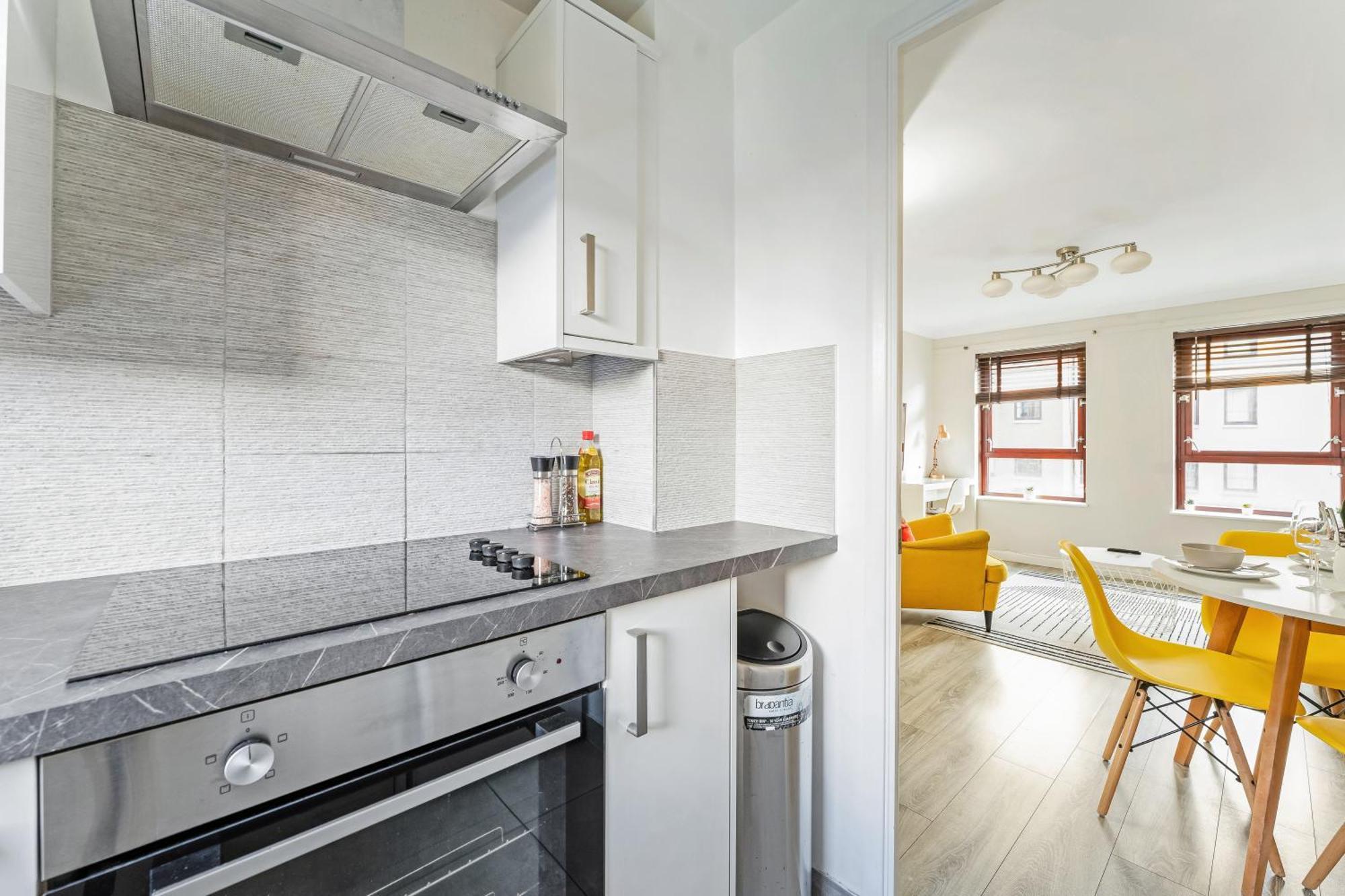 The Merchants Gem - 2Bed & Free Parking Glasgow Bagian luar foto