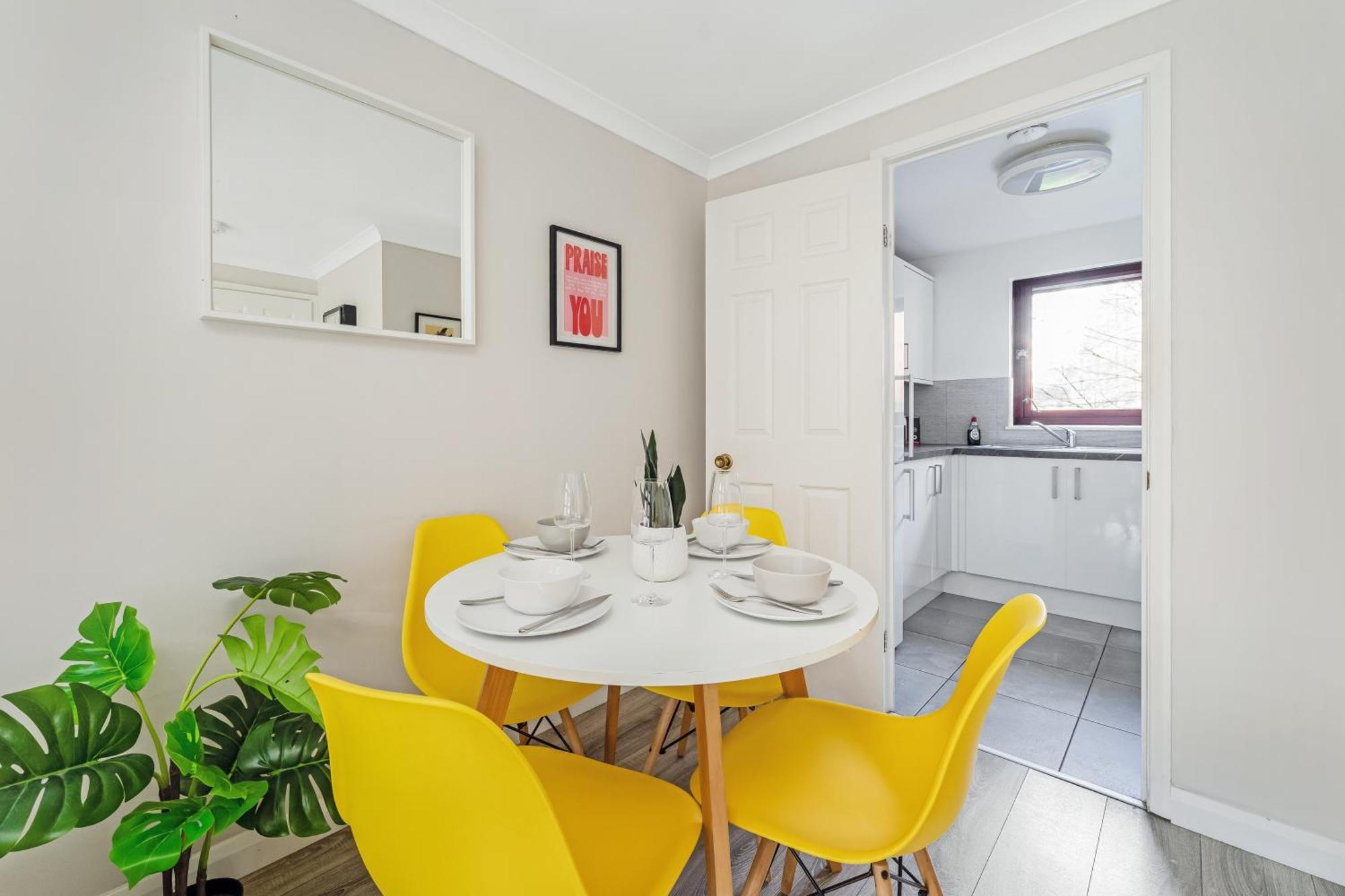 The Merchants Gem - 2Bed & Free Parking Glasgow Bagian luar foto
