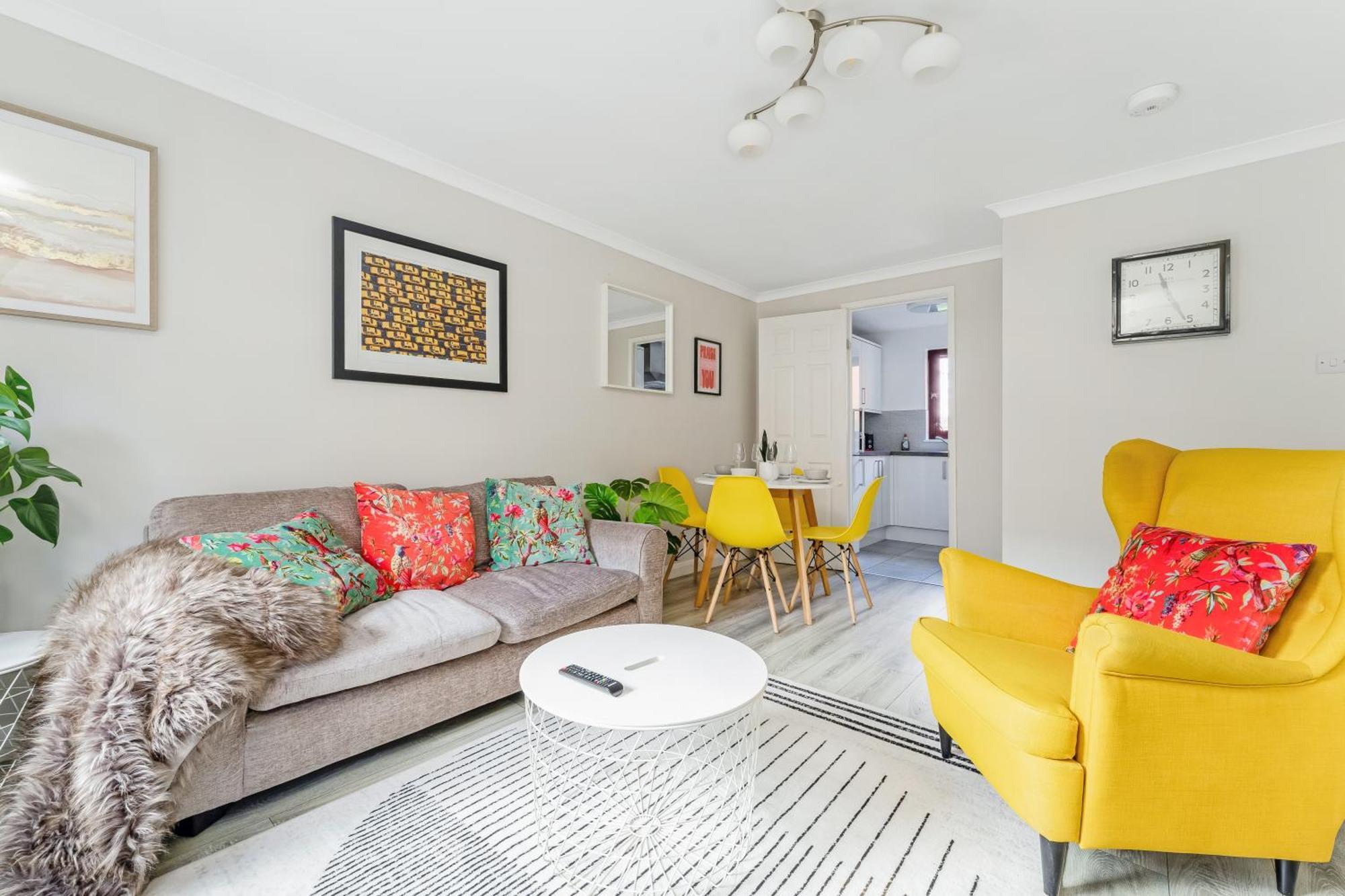 The Merchants Gem - 2Bed & Free Parking Glasgow Bagian luar foto